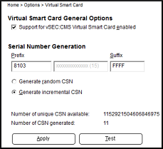 Manage Virtual Credentials using vSEC:CMS User Self-Service – Versasec